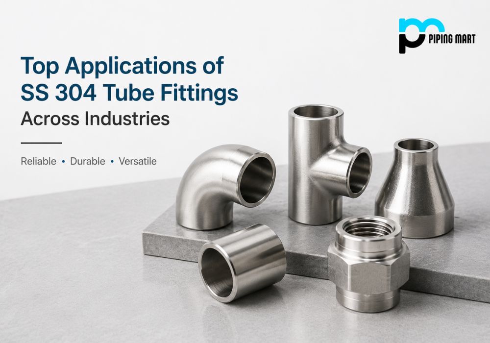 Applications of SS 304 Tube Fittings