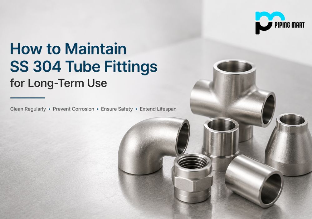 Maintaining SS 304 Tube Fittings