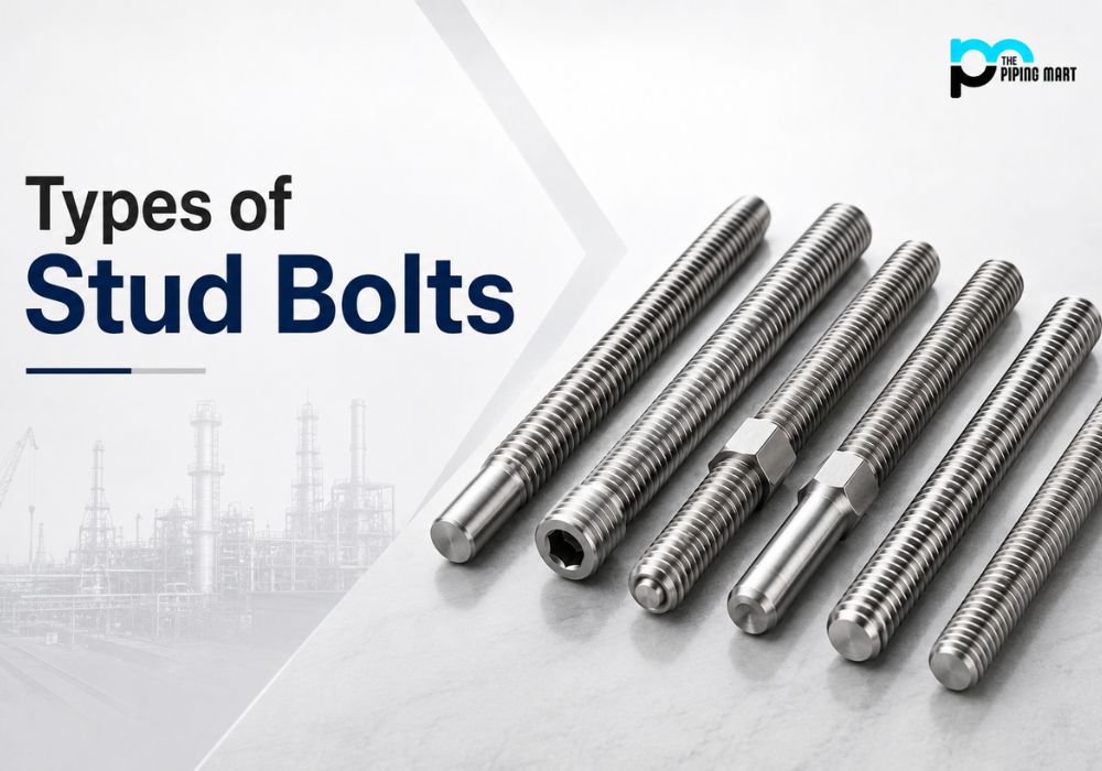 Types of stud bolts