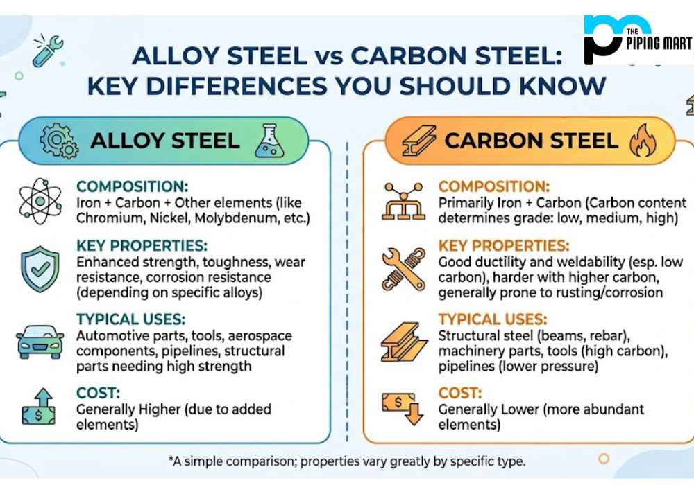Alloy Steel vs Carbon Steel Key Differences You Should Know