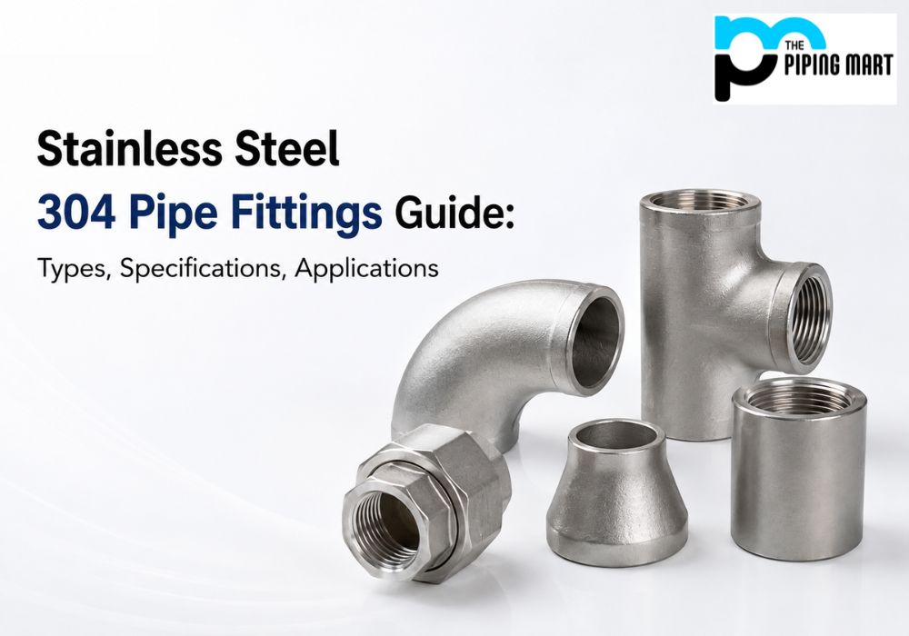 SS 304 Pipe Fittings Guide Types, Specs, Applications