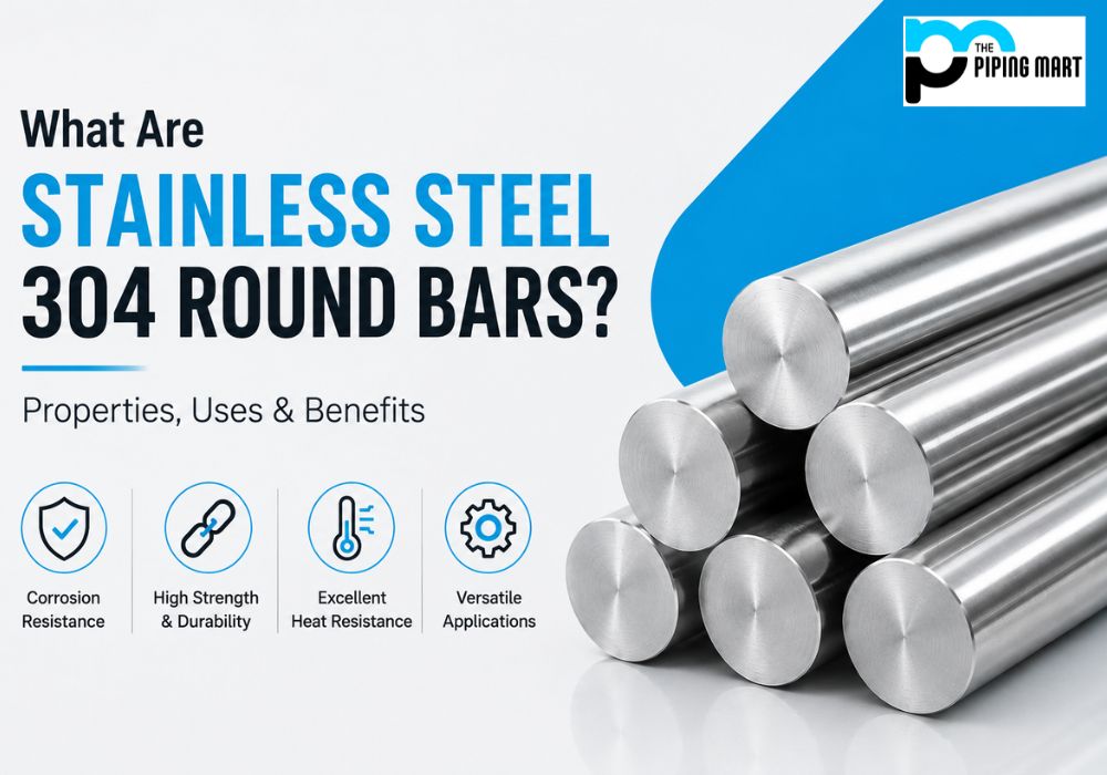 SS 304 Round Bars - Properties, Uses & Benefits